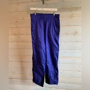 Mountain Goat | Men’s Vintage Purple & Black Nylon Snow/Ski Pants